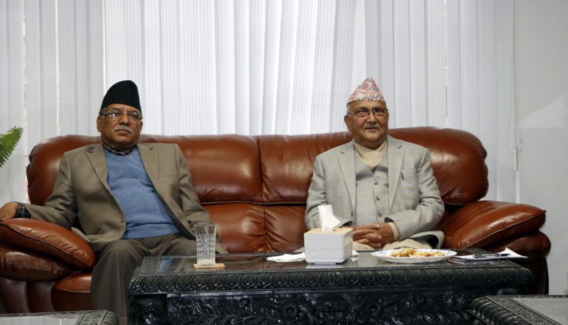 ओलीका प्रेस सल्लाहकारलाई प्रचण्डका प्रेस संयोजकको जवाफ- गलत प्रचार नगरौँ, सत्य अर्कै छ